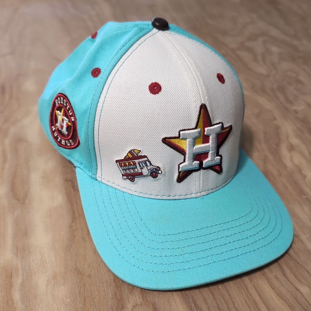 Houston Astros‎ Pro Standard Chrome Teal Gray Cascade Ice cream Truck RARE